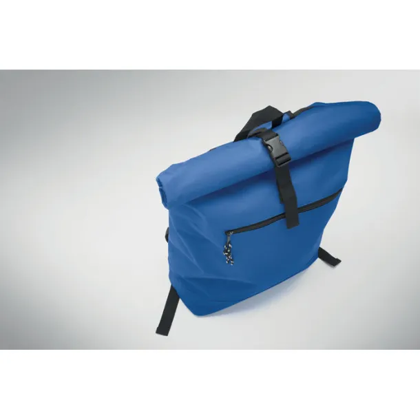 IREA 600Dpolyester rolltop backpack Royal blue