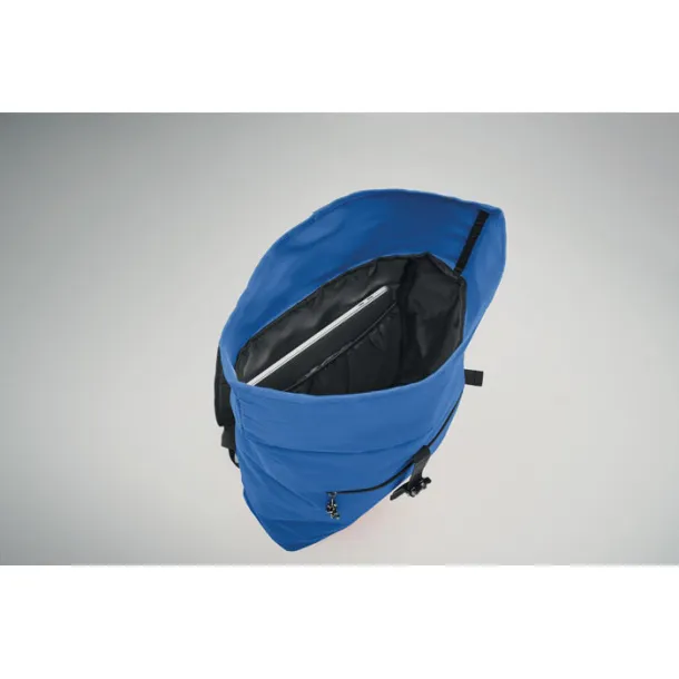 IREA 600Dpolyester rolltop backpack Royal blue