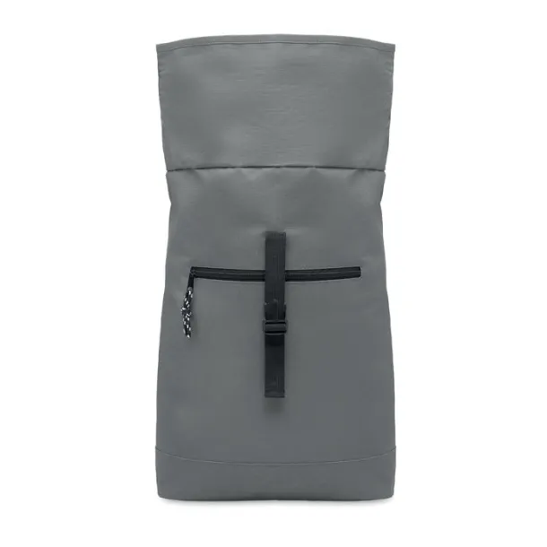 IREA 600Dpolyester rolltop backpack Stone Grey