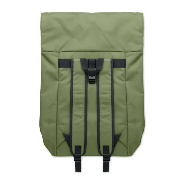IREA 600Dpolyester rolltop backpack Army Green