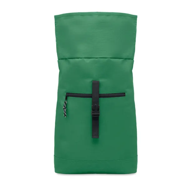IREA 600Dpolyester rolltop backpack Dark Green