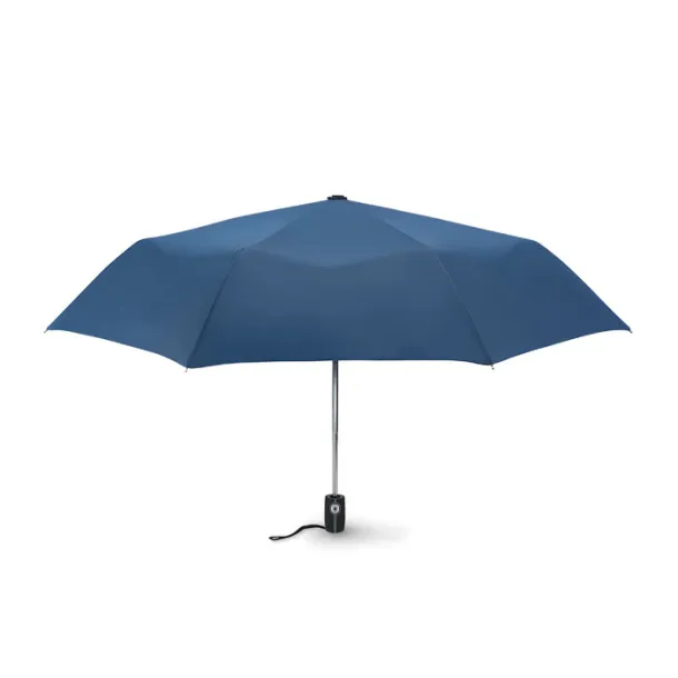 GENTLEMEN Luxe 21" storm umbrella Blue
