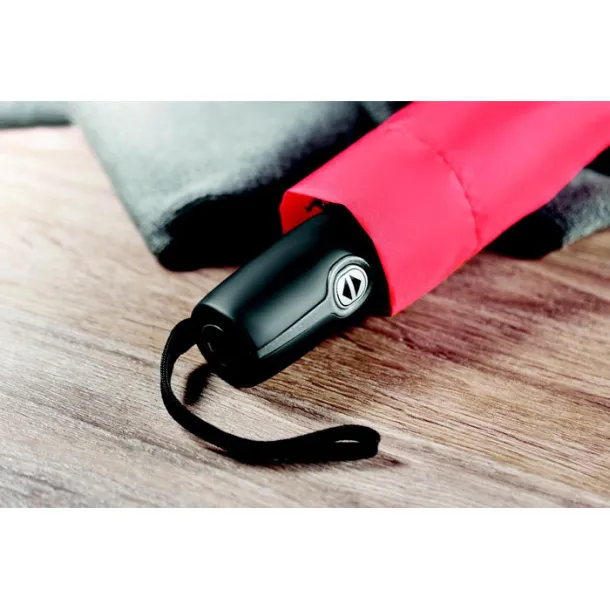 GENTLEMEN Luxe 21" storm umbrella Red