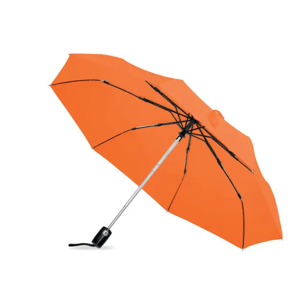 GENTLEMEN Luxe 21" storm umbrella Orange