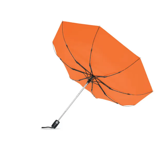 GENTLEMEN Luxe 21" storm umbrella Orange