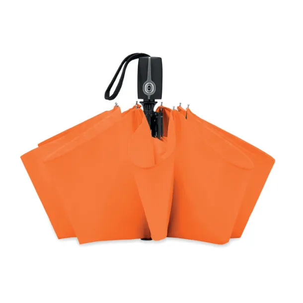 GENTLEMEN Luxe 21" storm umbrella Orange