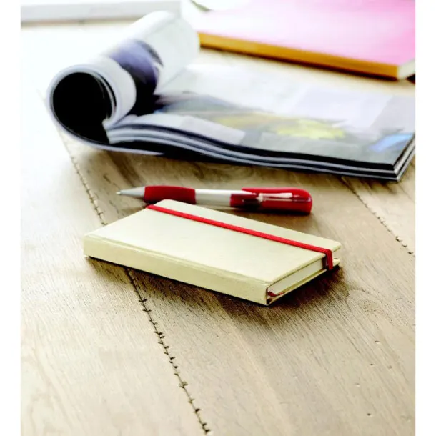 EVERNOTE notes od recikliranog materijala, A6 Crvena
