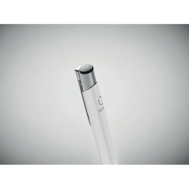 DONA Kemijska olovka od recikliranog aluminija Bijela