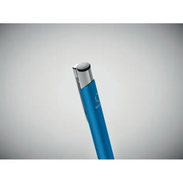 DONA Kemijska olovka od recikliranog aluminija Tirkizna