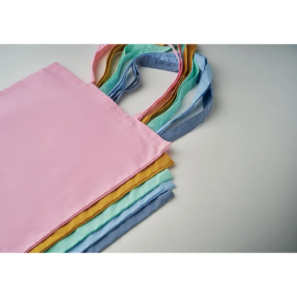 COTTONEL COLOUR + Cotton shopping bag 140gsm Baby Pink
