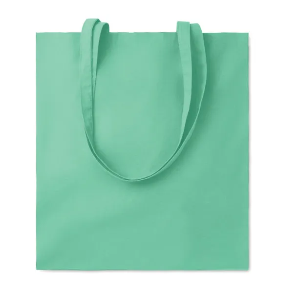 COTTONEL COLOUR + Cotton shopping bag 140gsm Mint Green
