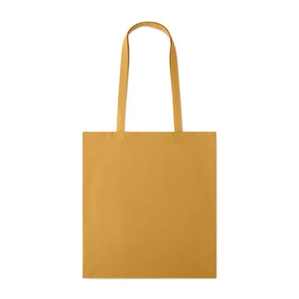 COTTONEL COLOUR + Cotton shopping bag 140gsm Oker