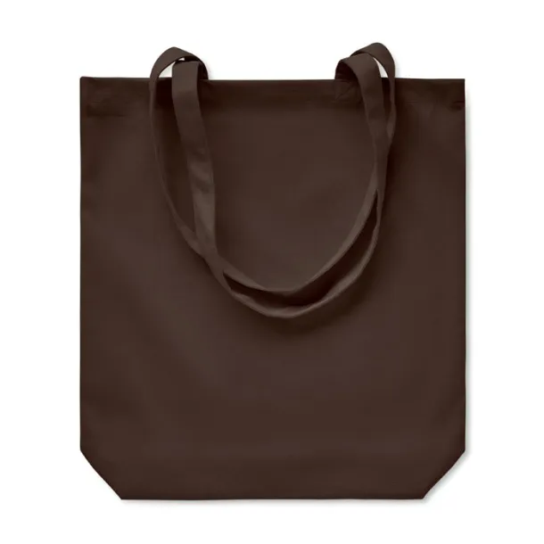 RASSA COLOURED 270 gr/m² Canvas shopping bag Chocolate