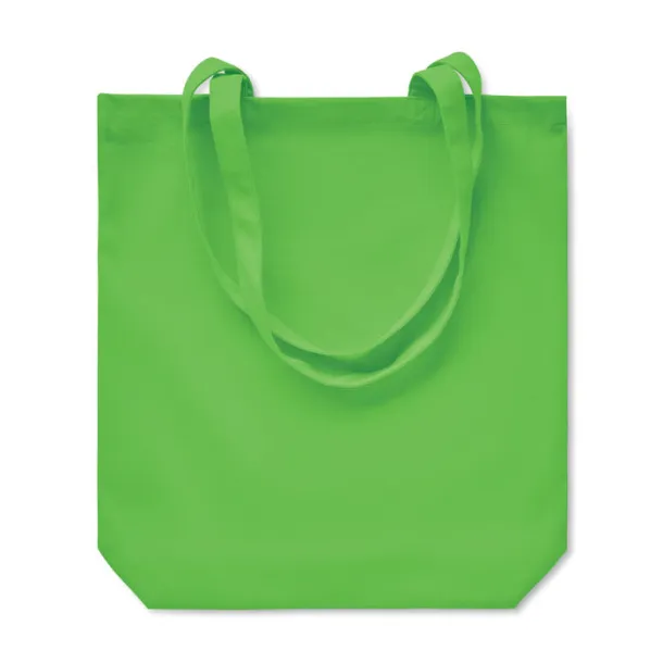 RASSA COLOURED Platnena torba za kupovinu, 270 g/m² Limeta