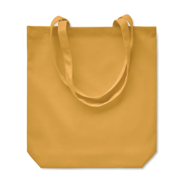 RASSA COLOURED 270 gr/m² Canvas shopping bag Oker
