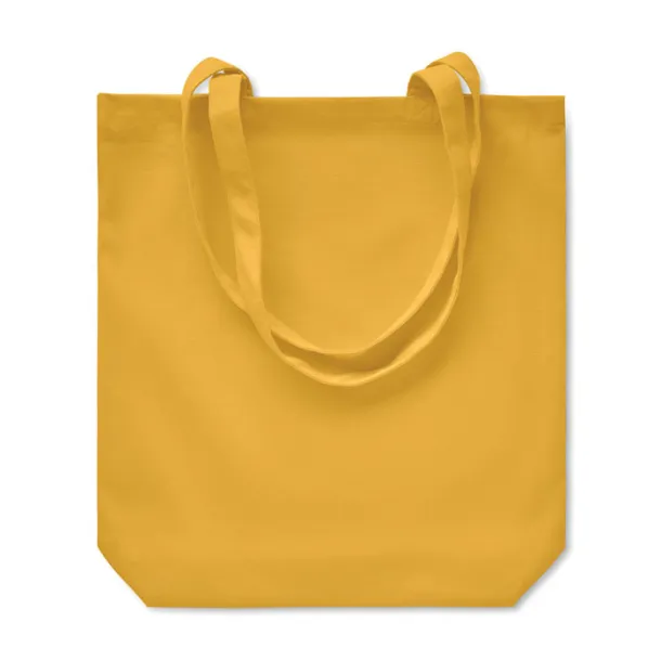 RASSA COLOURED 270 gr/m² Canvas shopping bag Oker