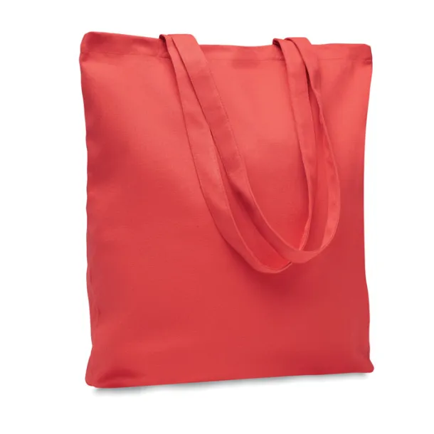 RASSA COLOURED 270 gr/m² Canvas shopping bag Red
