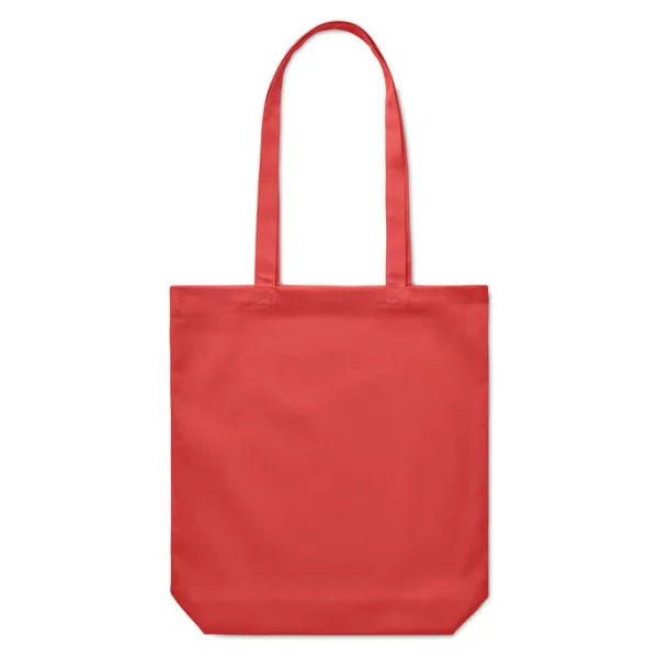 RASSA COLOURED 270 gr/m² Canvas shopping bag Red
