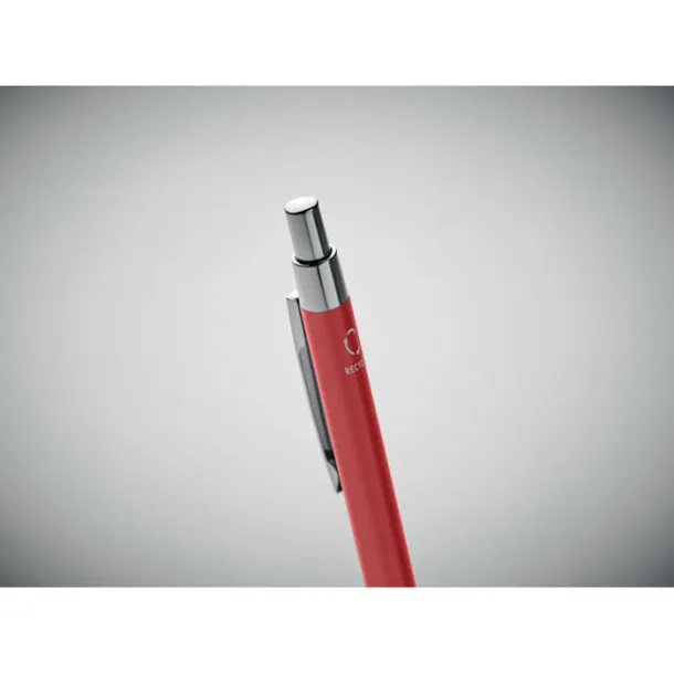 DANA Kemijska olovka od recikliranog aluminija Crvena