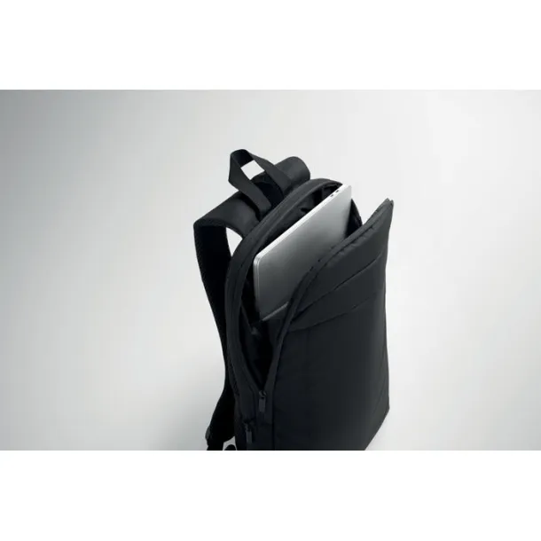 XPANDA proširivi ruksak od 600D RPET materijala, 16'' Crna