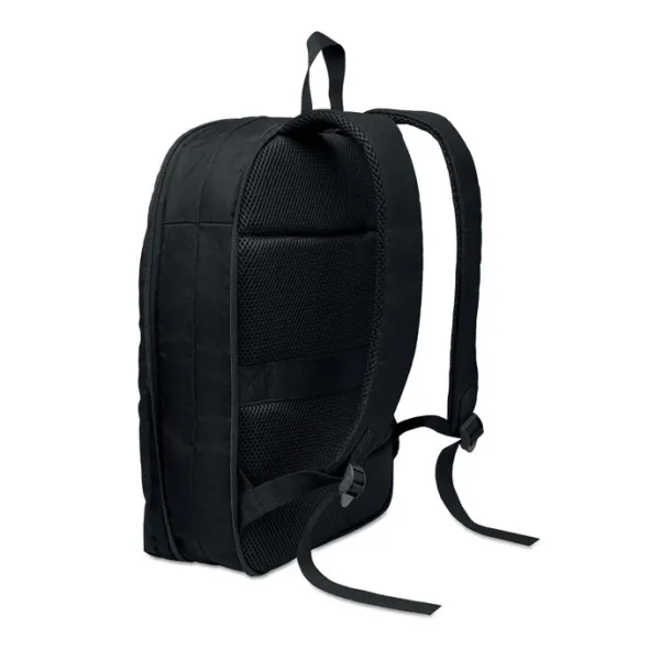 XPANDA Expandable 600D RPET backpack Black