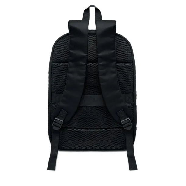 XPANDA proširivi ruksak od 600D RPET materijala, 16'' Crna