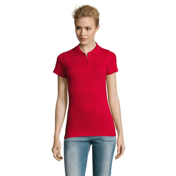 PERFECT WOMEN Ženska Polo majica - 180g Crvena