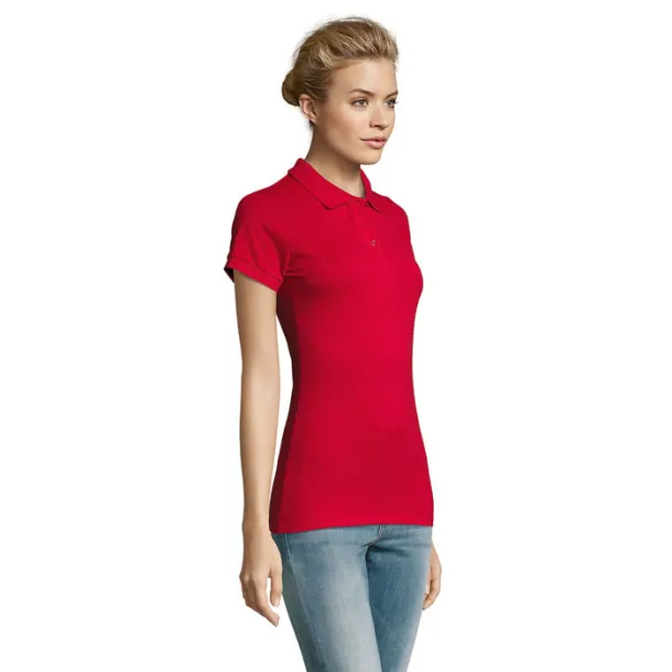 PERFECT WOMEN Ženska Polo majica - 180g Crvena
