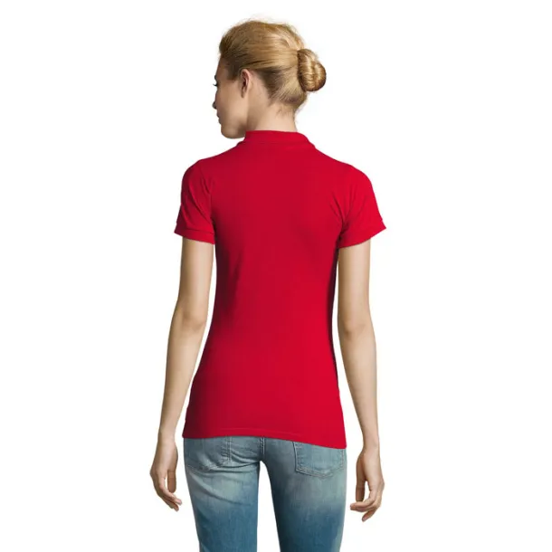 PERFECT WOMEN Ženska Polo majica - 180g Crvena