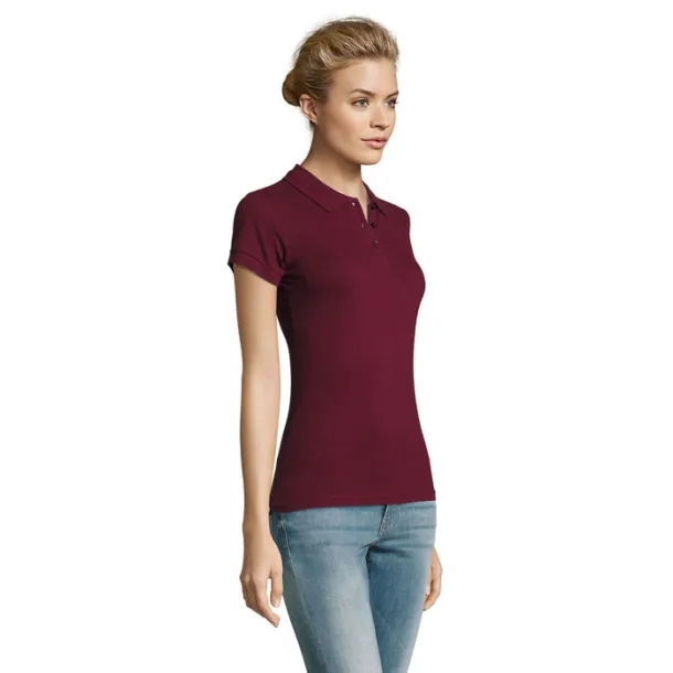 PERFECT WOMEN Ženska Polo majica - 180g Bordo