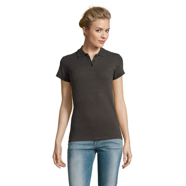 PERFECT WOMEN Ženska Polo majica - 180g charcoal melange