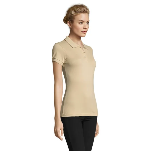 PERFECT WOMEN Ženska Polo majica - 180g Sand