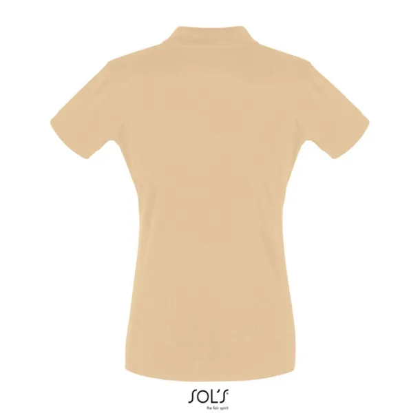 PERFECT WOMEN Ženska Polo majica - 180g Sand