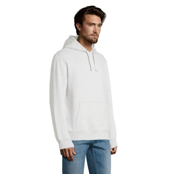 SPENCER MEN majica s kapuljačom 280g Pepeljasta