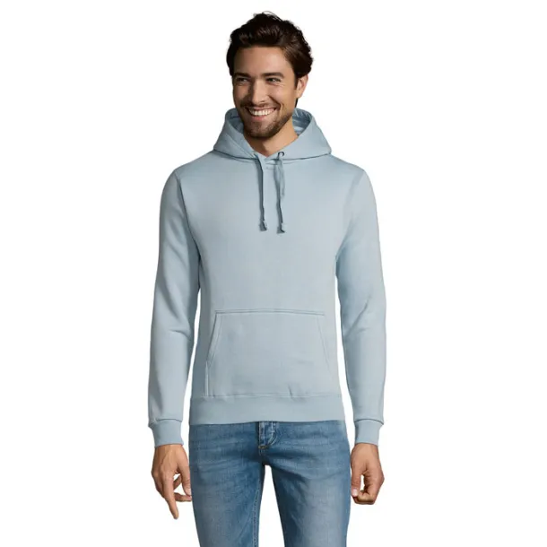 SPENCER MEN SPENCER hood sweater 280g creamy blue