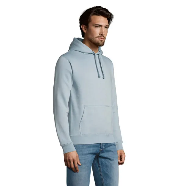 SPENCER MEN SPENCER hood sweater 280g creamy blue