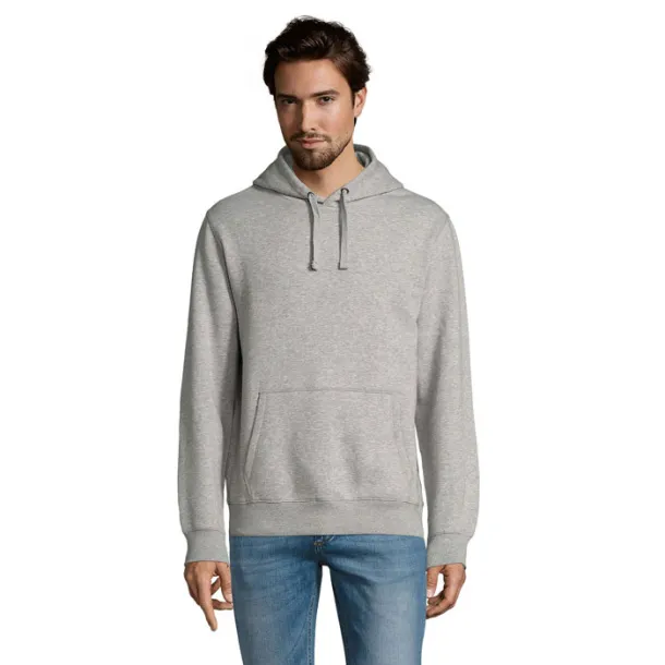 SPENCER MEN SPENCER hood sweater 280g Grey Melange