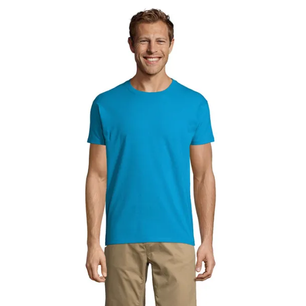 IMPERIAL MEN TSHIRT-190g Aqua