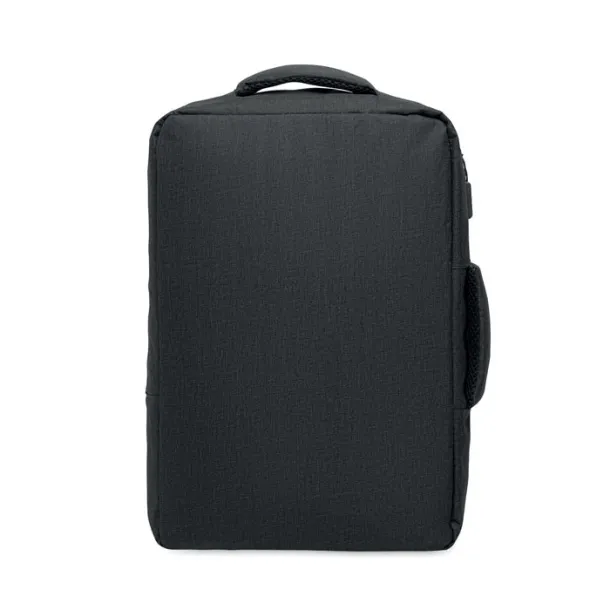 LAUGAR Slim 15 inch laptop backpack Black