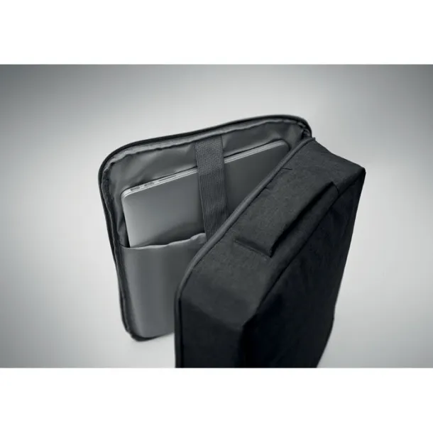 LAUGAR Slim 15 inch laptop backpack Black