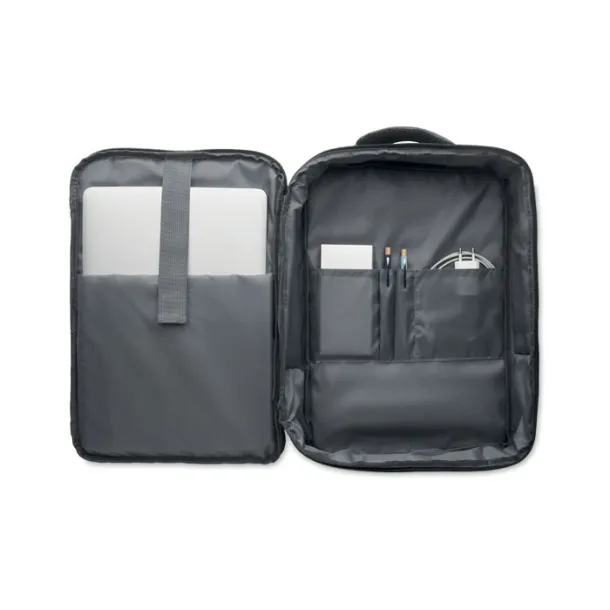 LAUGAR Slim 15 inch laptop backpack Stone Grey