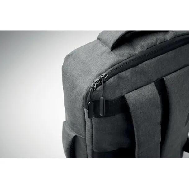 LAUGAR Slim 15 inch laptop backpack Stone Grey