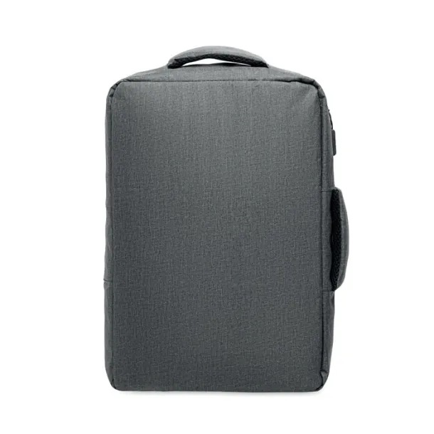 LAUGAR Slim 15 inch laptop backpack Stone Grey