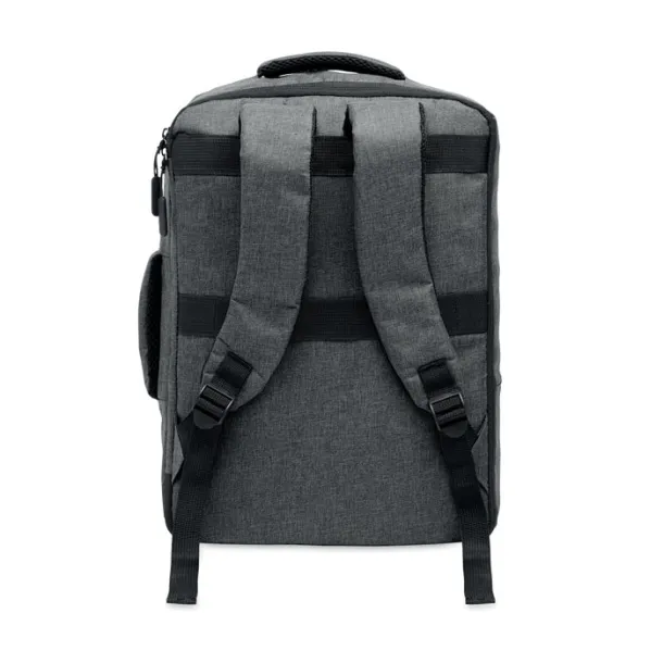 LAUGAR Slim 15 inch laptop backpack Stone Grey
