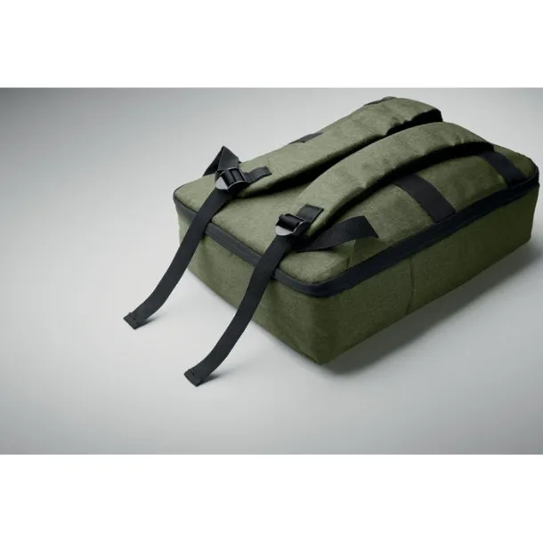 LAUGAR Slim 15 inch laptop backpack Army Green