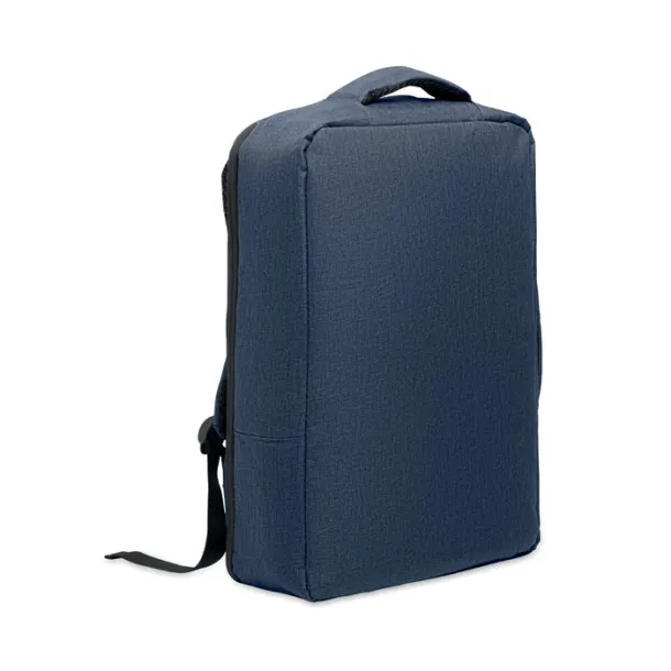 LAUGAR Slim 15 inch laptop backpack French navy