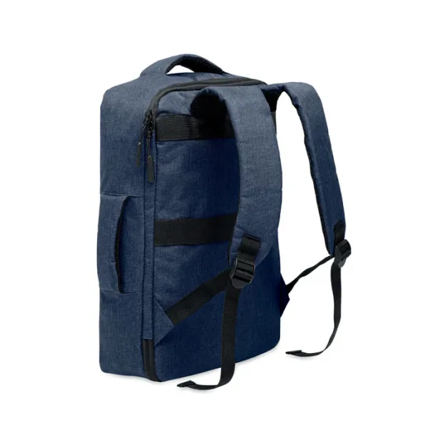 LAUGAR Slim 15 inch laptop backpack French navy