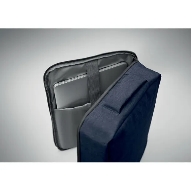 LAUGAR Slim 15 inch laptop backpack French navy
