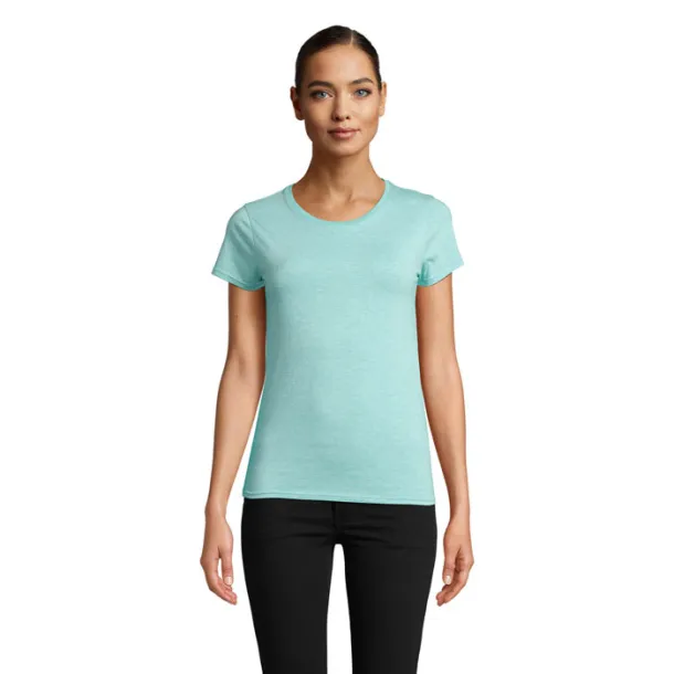 CRUSADER WOMEN TSHIRT-150g heather light green