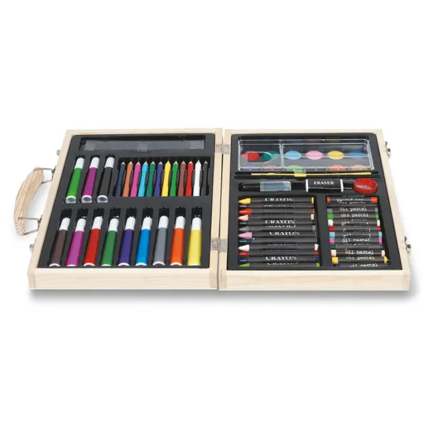 GENIO Artist's set in wooden box Wood
